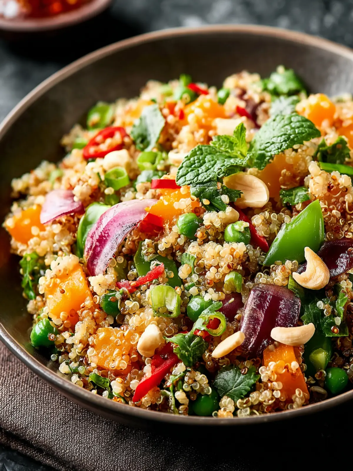 Vibrant Thai Quinoa Salad: A Flavorful Bowl of Joy First Image