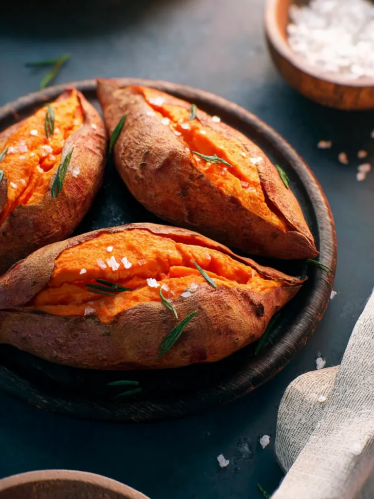 Baked Sweet Potatoes First Image