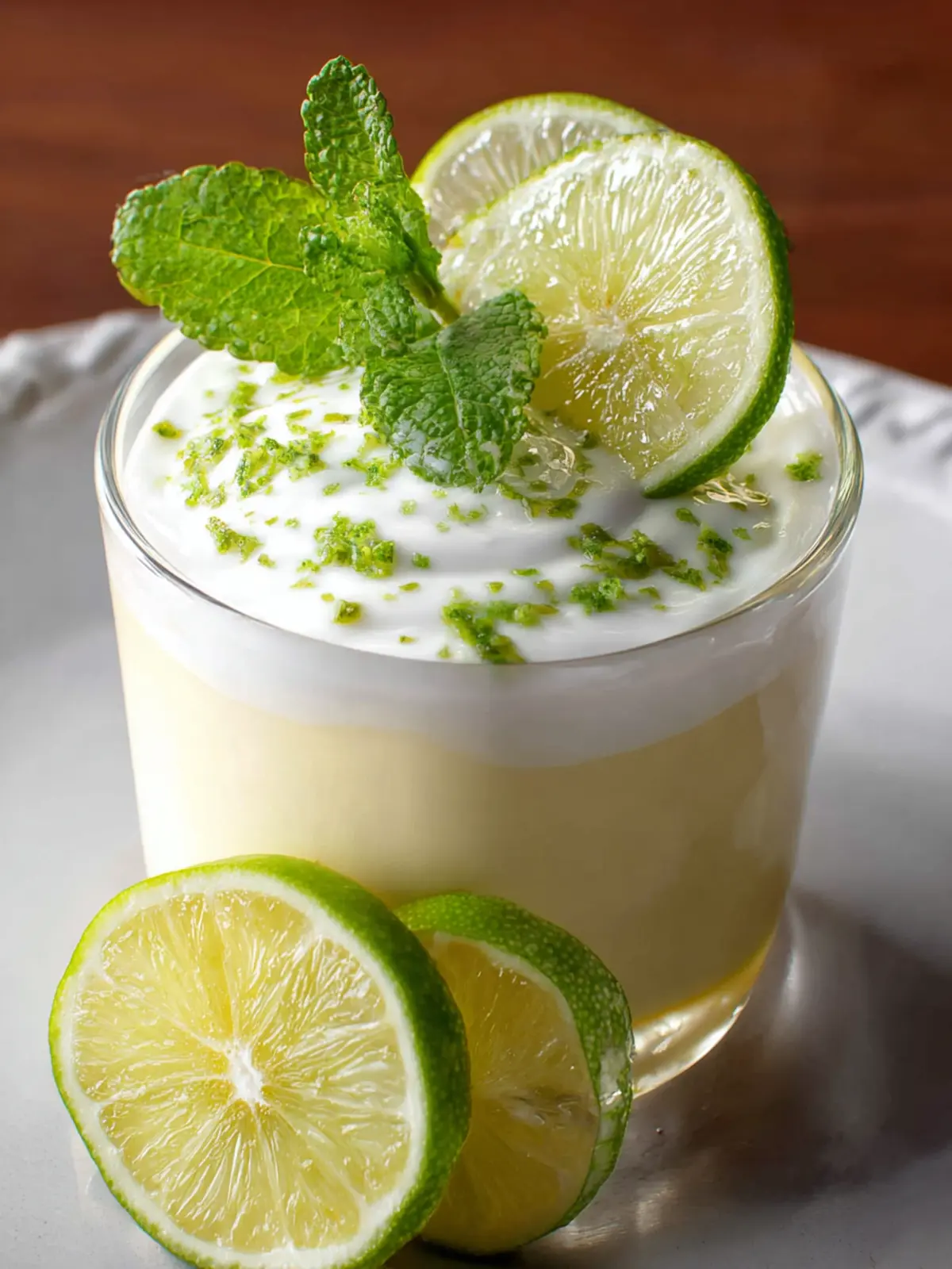Lime Posset For One First Image