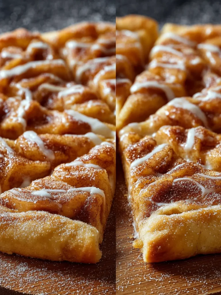 Cinnamon Sugar Pizza with Crescent Rolls First Image