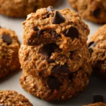 Vegan Oatmeal Chocolate Chip Cookies First Image
