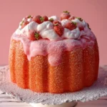 Strawberry Marshmallow Cake First Image