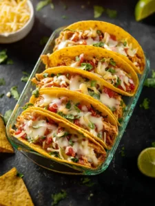 Baked Chicken Tacos Recipe First Image