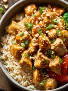 Irresistible Peanut Butter Chicken: A Flavor Explosion First Image