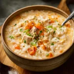 Cozy Crack Chicken and Rice Soup Recipe for Comfort First Image