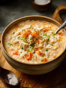Cozy Crack Chicken and Rice Soup Recipe for Comfort First Image