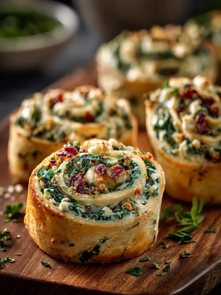 Irresistible Spinach Dip Pinwheels Perfect for Any Gathering First Image