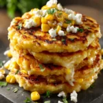 Venezuelan Sweet Corn Cachapas with Gooey Cheese Delight First Image