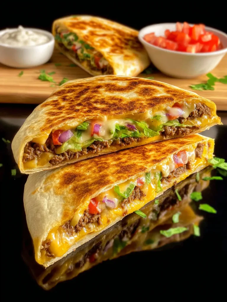 Copycat Taco Bell Crunchwrap Supreme First Image