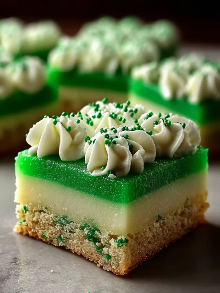 Irresistible St. Patrick’s Day Sugar Cookie Bars to Savor First Image
