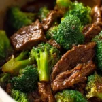 Slow Cooker Beef and Broccoli First Image