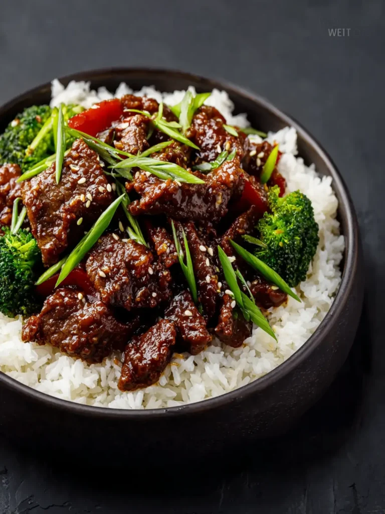 Instant Pot Mongolian Beef First Image