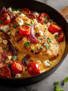 Baked Feta Chicken First Image