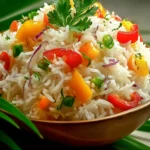 Island Coconut Pepper Rice: A Taste of Tropical Bliss First Image