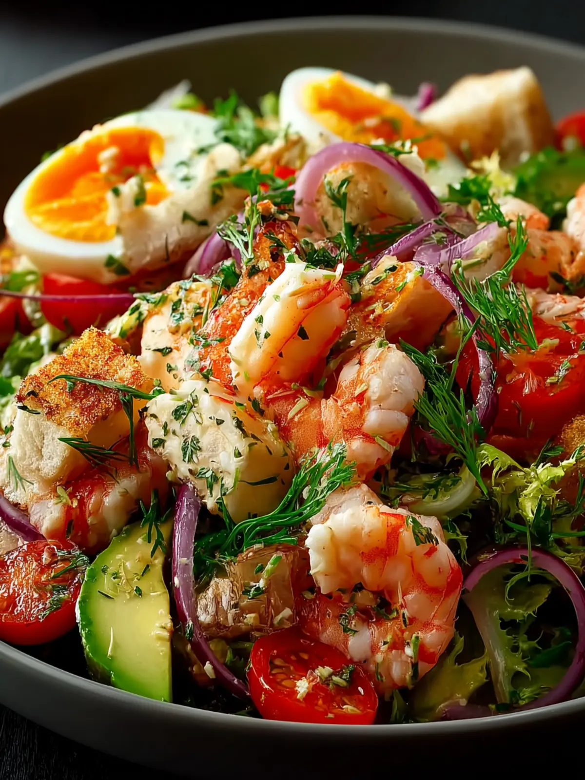 Seafood Salad: Fresh, Zesty Bliss in Every Bite