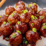 Saucy Asian Meatballs First Image
