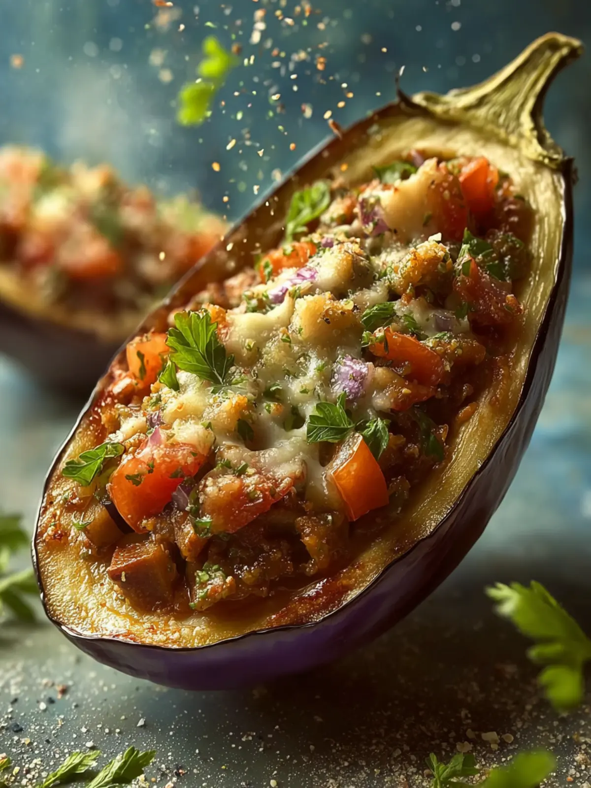 Stuffed Eggplant First Image