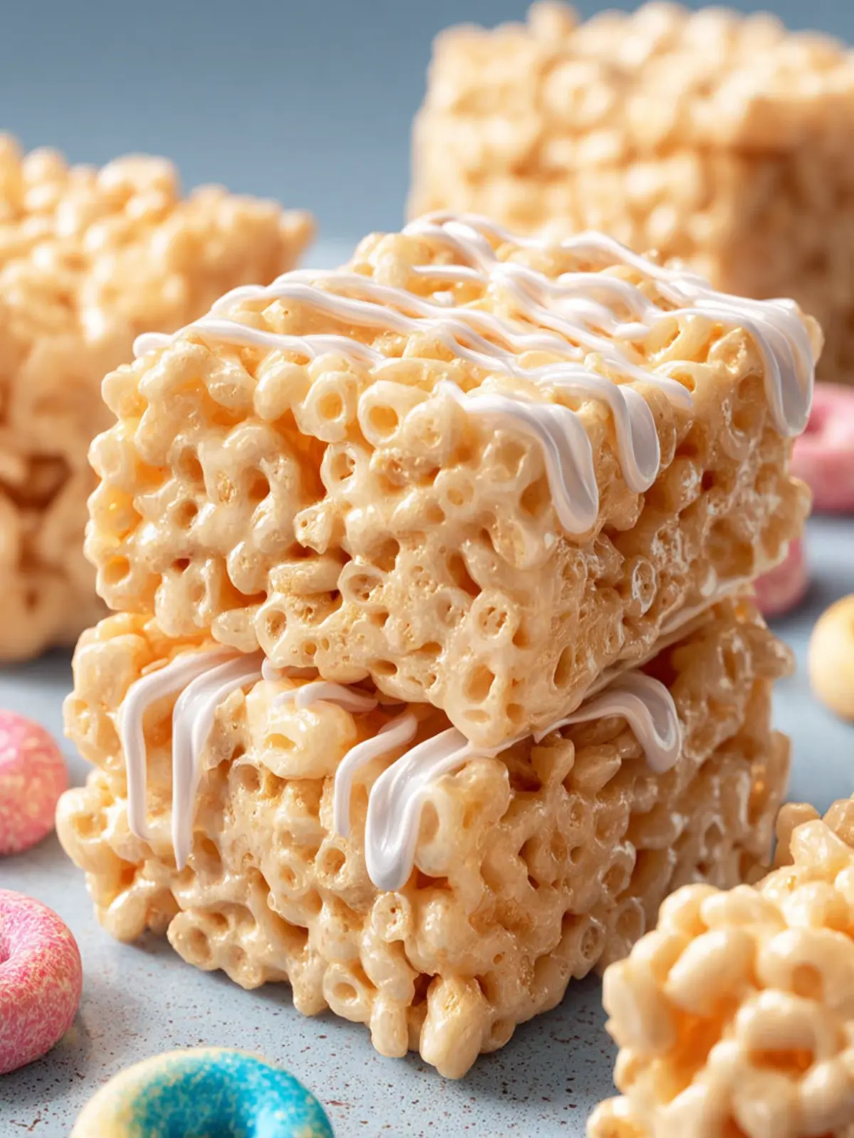 Condensed Milk Rice Krispie Treats First Image