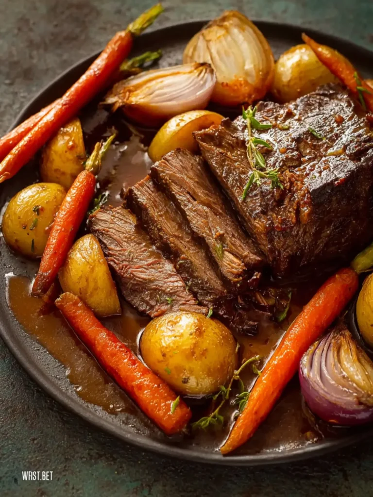 Oven Baked Chuck Roast Recipe First Image