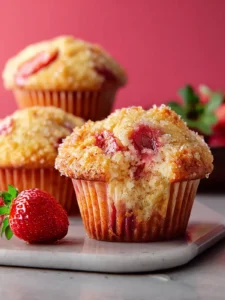 Strawberry Muffins First Image
