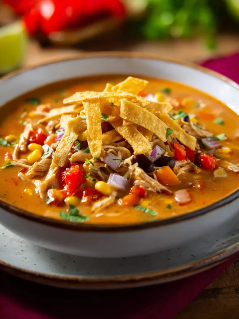 Copycat Chick-fil-A Tortilla Soup to Warm You Up First Image