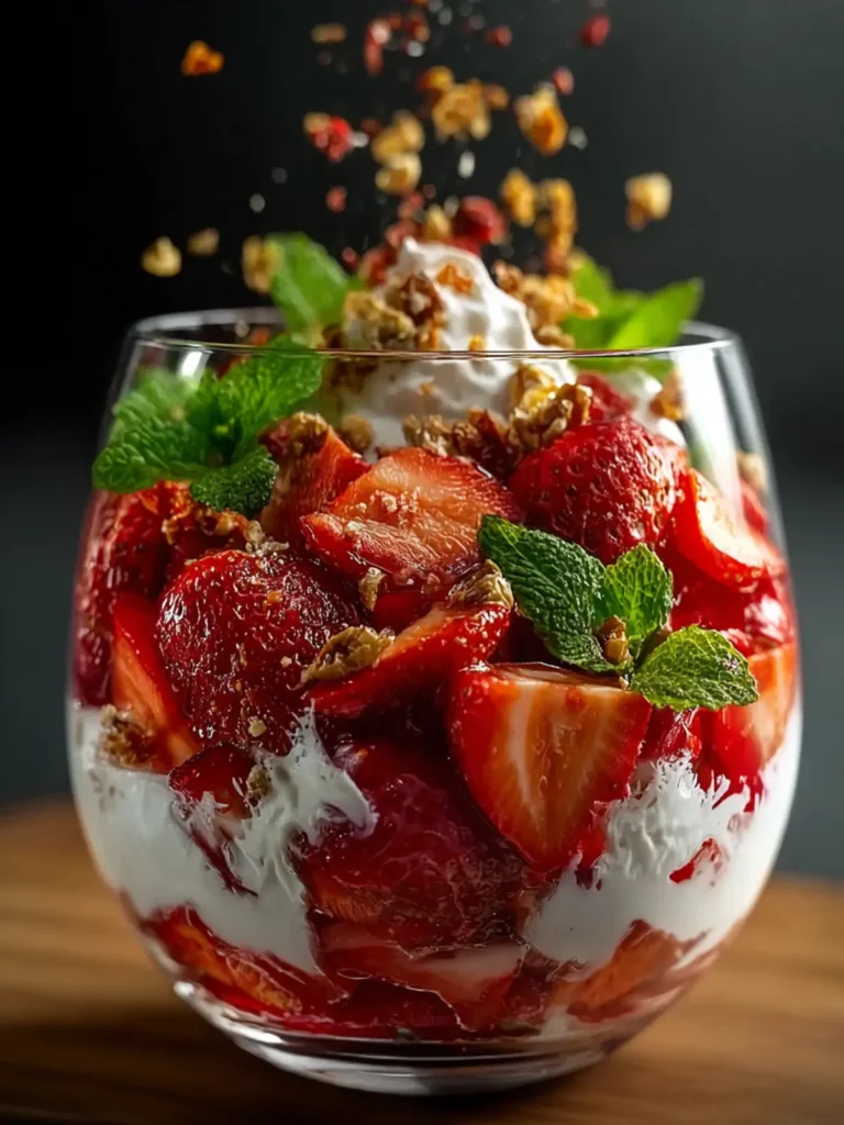 Strawberry Crackle Salad First Image