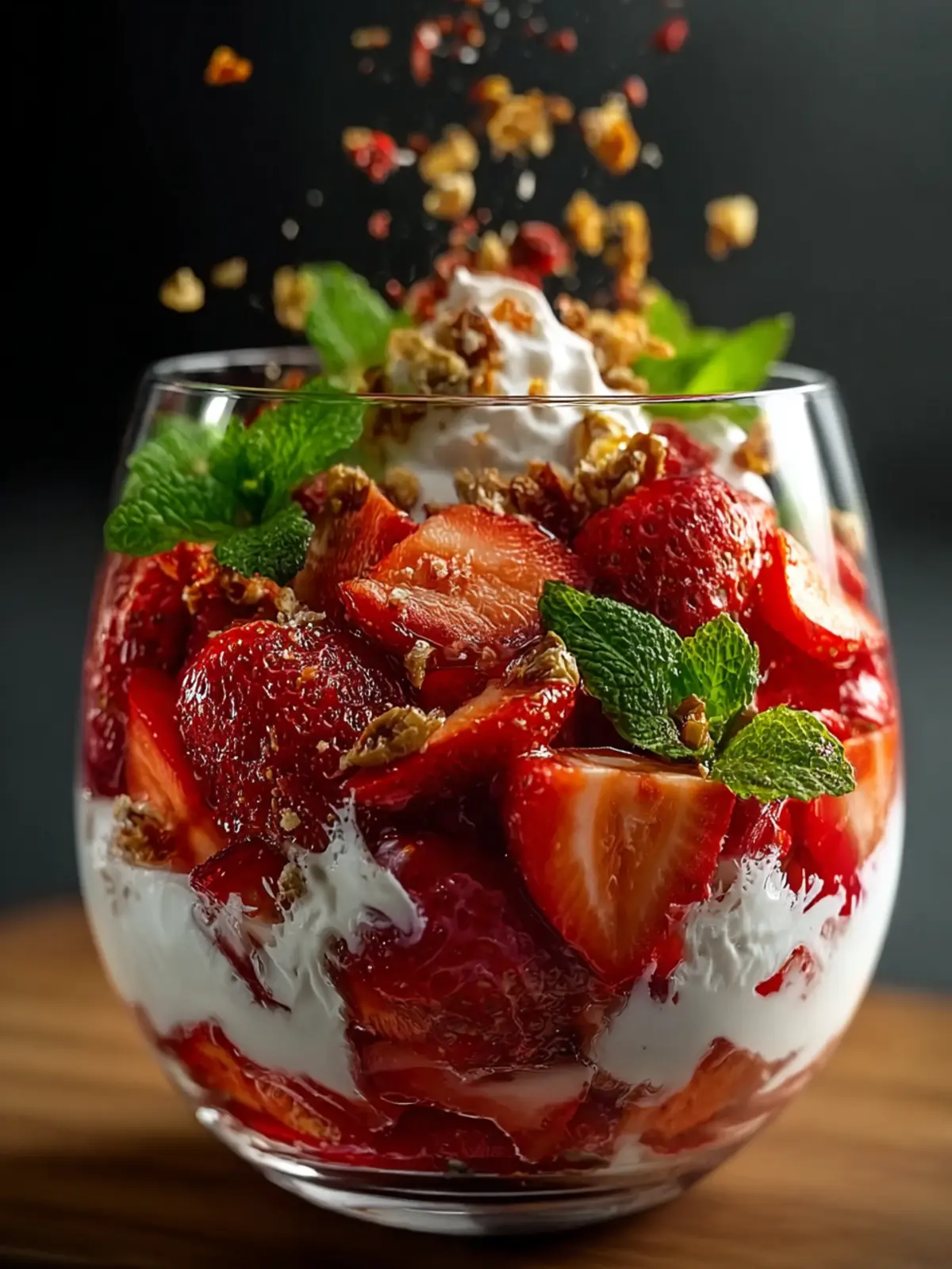 Strawberry Crackle Salad First Image